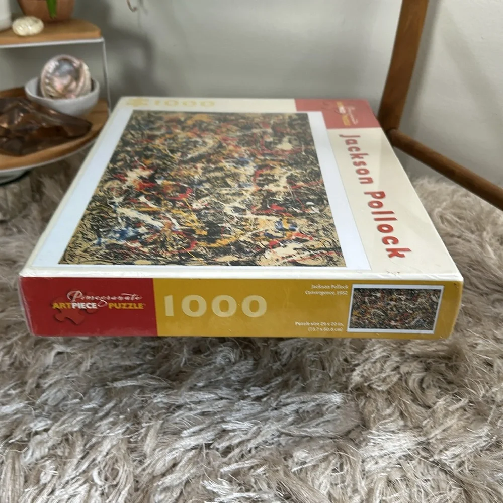 Jackson Pollock Convergence 1000 Piece Jigsaw Puzzle‎ Pomegranate Art Puzzle